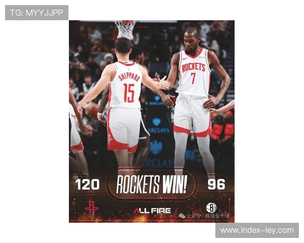 火箭轻取篮网迎四连胜，杜兰特贡献22+5+11